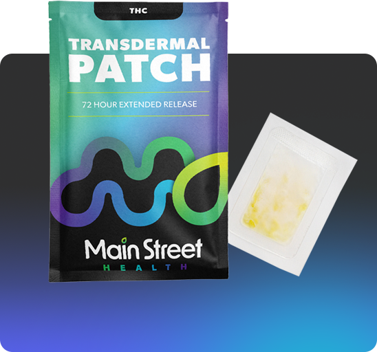 Main Street Health Transdermal patch and package